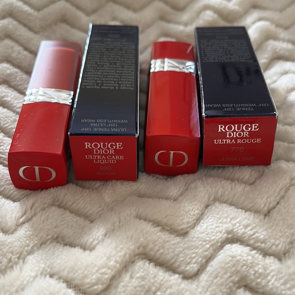 Christian Dior Rouge Lipliner Ultra Rouge Care Liquid & Rouge Lipstick - Picture 6 of 7